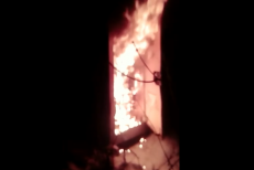 Луганські партизани підпалили устаткування управління залізницею окупантів