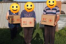 Червоний Хрест надав допомогу мешканцям прифронтових сіл Луганщини