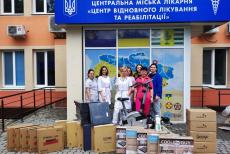 Рубіжанському реабілітаційному центру благодійники передали допомогу
