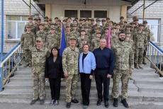 Першокурсники Луганського військового ліцею склали присягу (ФОТО)