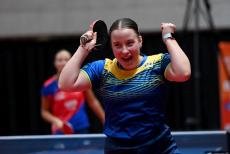 Сіверськодончанка виборола “золото” Турніру найсильніших юніорів Європи з настільного тенісу
