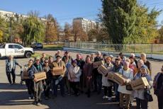 Благодійники надали гумдопомогу луганським ВПО на Київщині