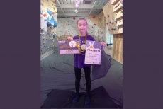 Сіверськодончанка посіла перше місце на фестивалі зі скелелазіння