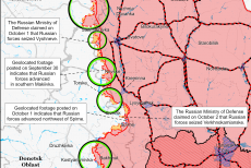 ISW не знайшов підтвердження захоплення росіянами Макіївки