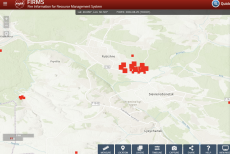 Під Сєвєродонецьком спалахнула пожежа (ФОТО)