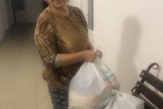 Мешканцям шелтеру для ВПО з Луганщини благодійники передали продуктову допомогу