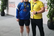 Луганчанка завоювала дві медалі на чемпіонаті Європи з важкої атлетики