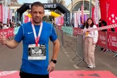 Поліцейський з Луганщини подолав «Марафон Незламних»