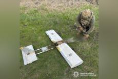 Вибухотехніки поліції Луганщини знищили бойову частину ударного безпілотника на Харківщині