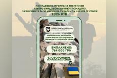 Ще понад 700 тис. грн допомоги виплатили сіверськодонецьким військовим