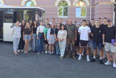 Вихованці військових ліцеїв Луганщини вирушили до молодіжного табору у Литві
