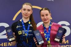 Два золота взяла сіверськодончанка на чемпіонаті України з настільного тенісу