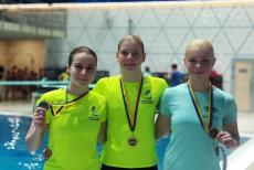 Спортсмени з Луганщини здобули медалі на чемпіонаті України зі стрибків у воду