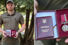 У Черкасах ветерану з Луганщини вручили орден «За заслуги»