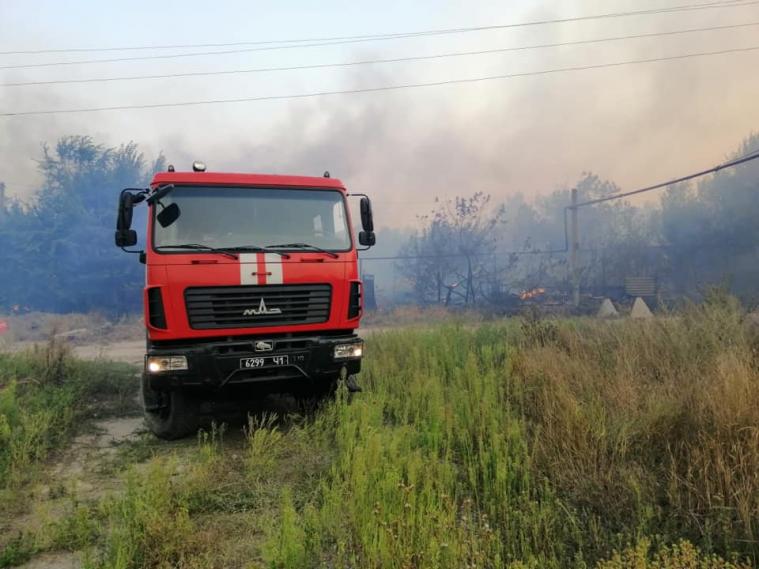 Пожежо-небезпечна ситуація в Станично-Луганському та Новоайдарському районах