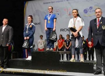 Спортсменка з Луганщини виборола золото на чемпіонаті Європи з жиму лежачи