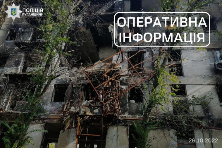 Через обстріли рф на звільненій частині Луганщини поранений місцевий мешканець