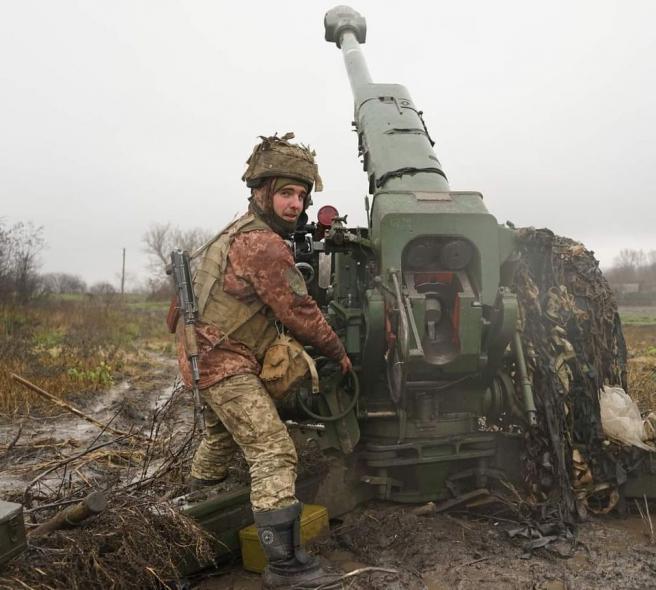 Як артилеристи 95-ї бригади ДШВ знищують окупантів на Луганщині