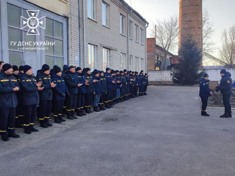 Луганські рятувальники заступили на чергування на Харківщині