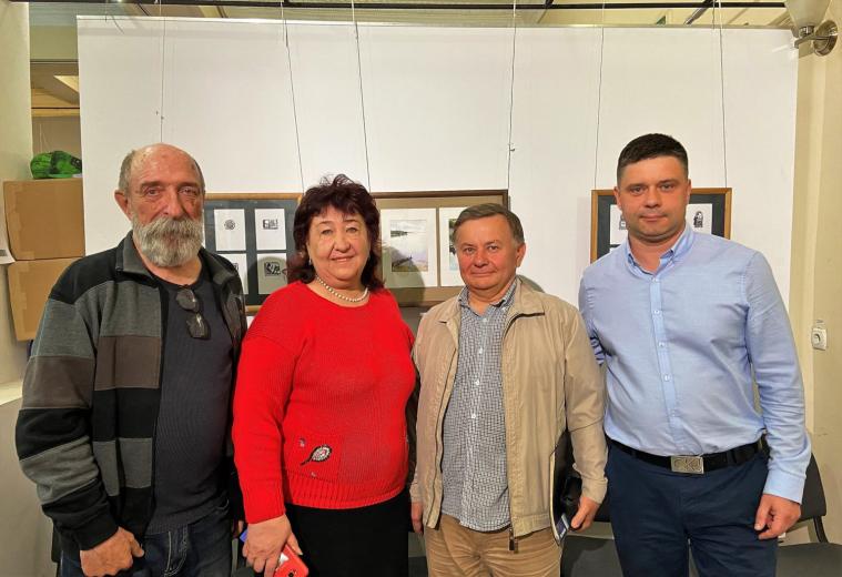 В Дніпрі відбулась виставка сєвєродонецького художника Бориса Романова