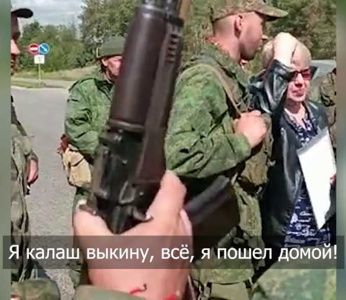 Мобілізовані чоловіки на Луганщині влаштували бунт