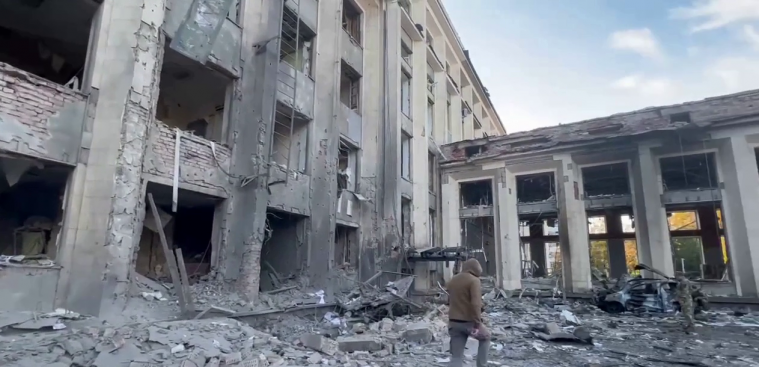 В Донецьку знищили окупаційну адміністрацію