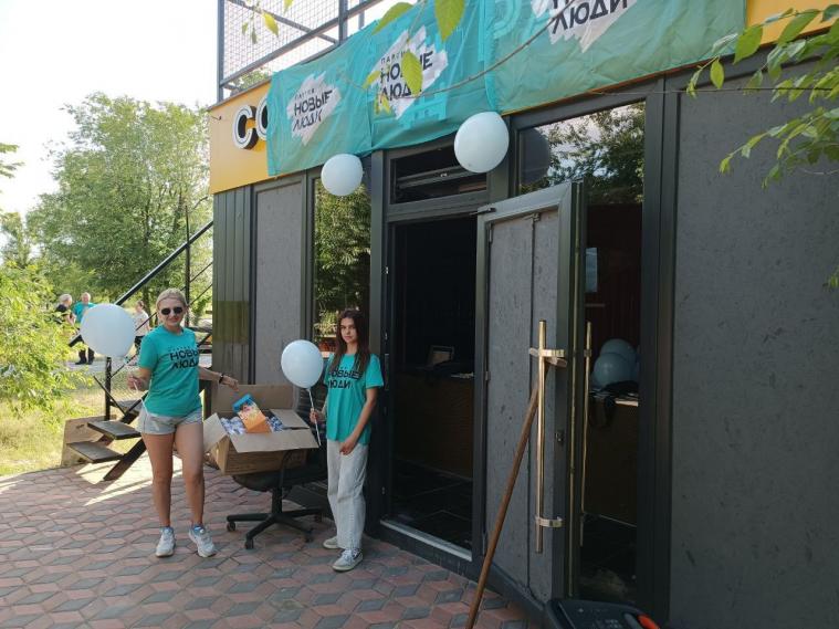 Невеселий в окупованому Сєвєродонецьку відкрив офіс своєї партії в кав’ярні «Coffee Panda»
