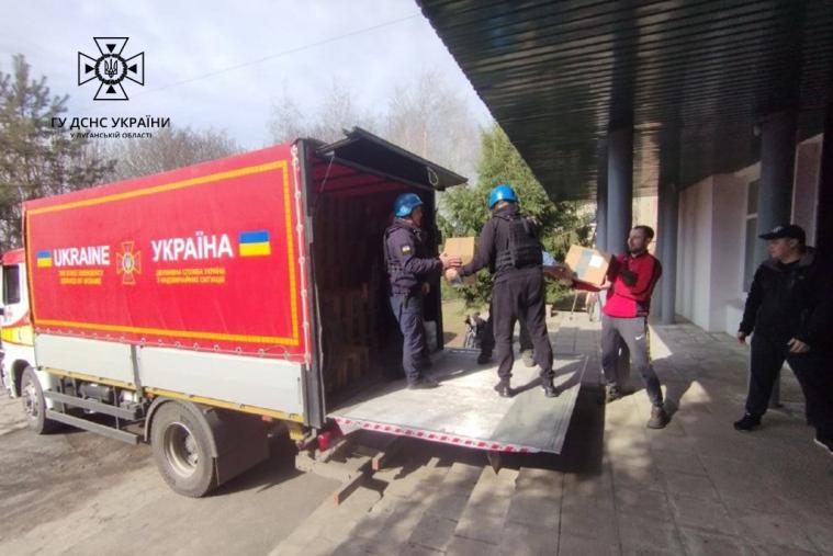 Попаснянський гуманітарний хаб у Харкові отримав 22 тонни продуктів