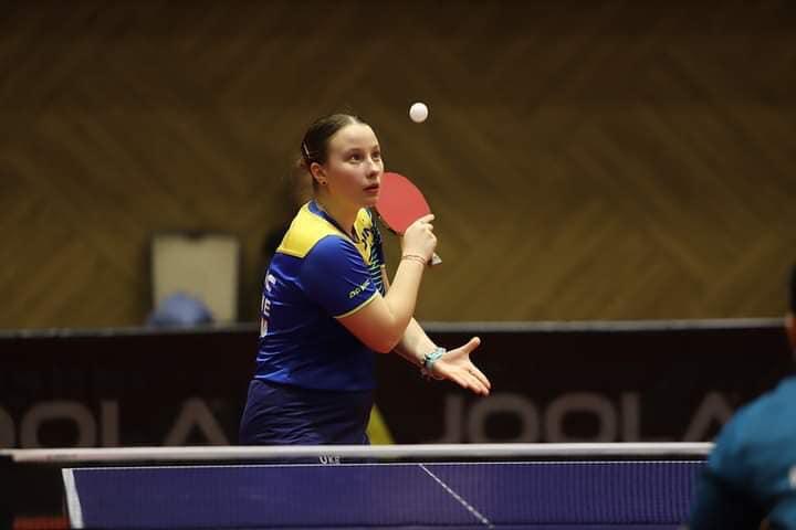 Сєвєродончанка завоювала срібло чемпіонату Європи з настільного тенісу