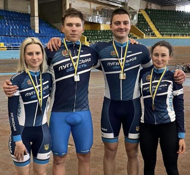 Луганські велогонщики завоювали 13 медалей на чемпіонаті України