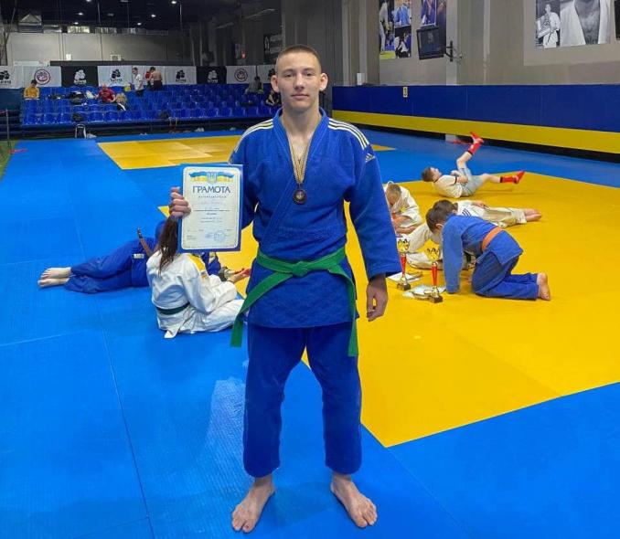 Сєвєродончанин завоював бронзову медаль на Всеукраїнському турнірі з дзюдо