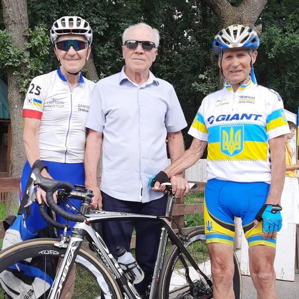 Ветеран велосипедного спорту Луганщини здобув три “золота” на Всеукраїнських іграх 