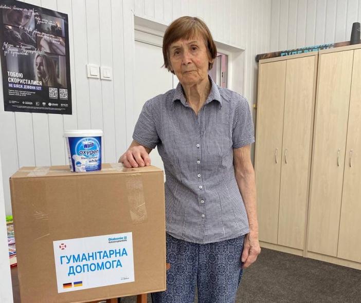 Переселенці з Луганщини отримали допомогу від благодійників в Івано-Франківську