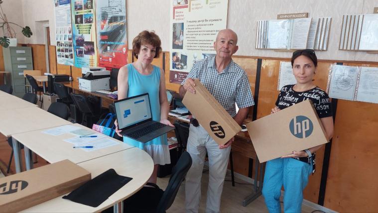 Сєвєродонецькому вищому професійному училищу передали 28 ноутбуків 