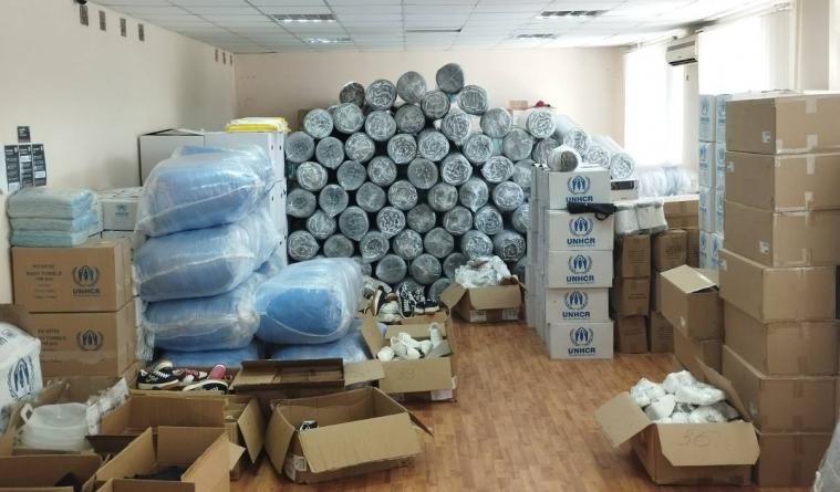 Луганські ВПО можуть отримати постільну білизну, матраци та посуд на Черкащині