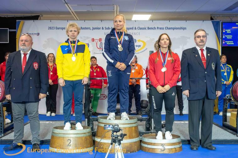 Луганчанка взяла "срібло" Чемпіонату Європи з класичного жиму лежачи