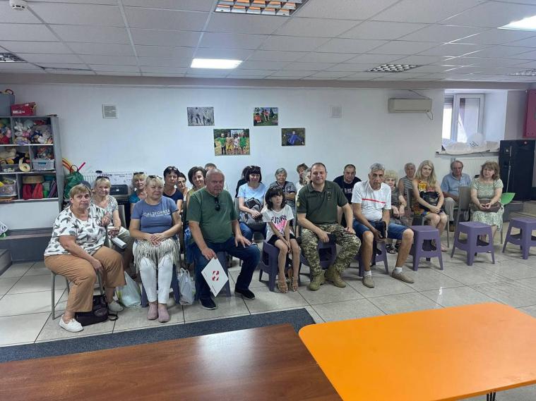 Луганські ВПО отримали на Дніпропетровщині сертифікати від благодійників