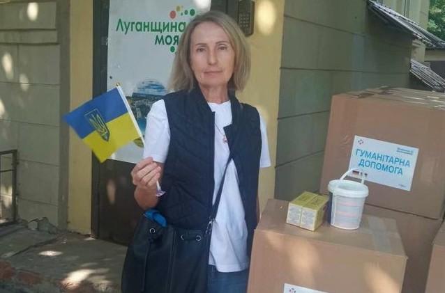 Луганські ВПО у Харкові отримали продукти та засоби гігієни