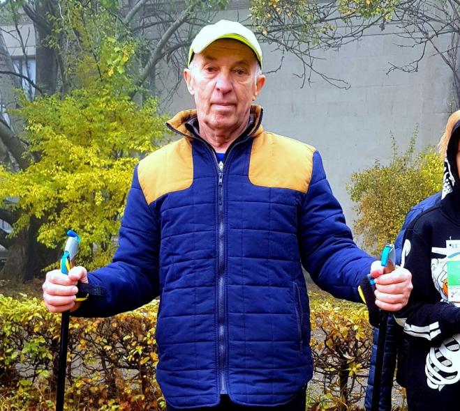 79-річний рубіжанин переміг на всеукраїнських змаганнях зі скандинавської ходьби