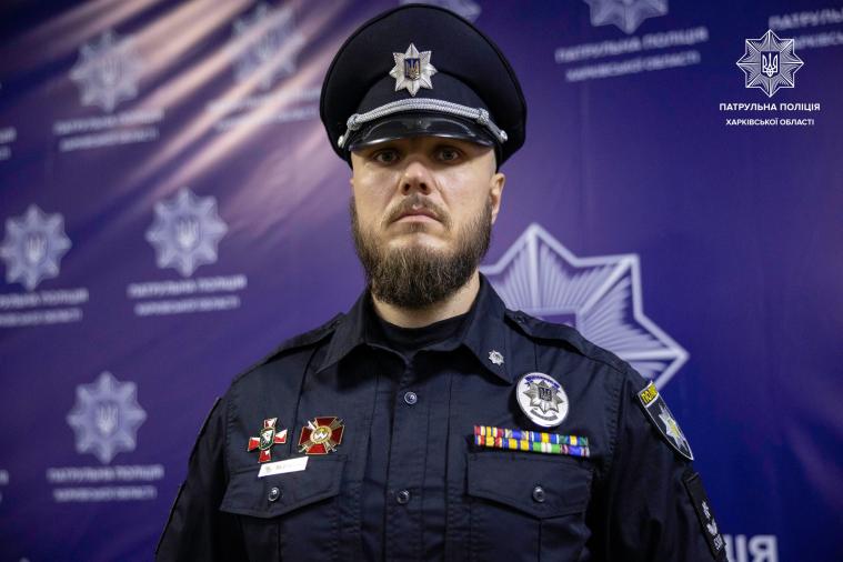 Віктор Левченко став  новим очільником патрульної поліції Харківській області