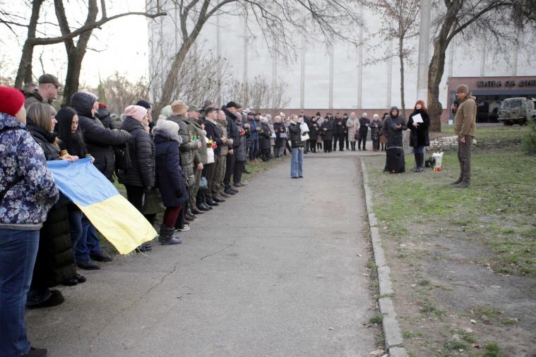 У Дніпрі луганчани відзначили День Збройних Сил України