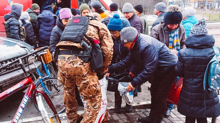 У 2022 році переселенці з Луганщини отримали понад 1000 тонн гуманітарної допомоги