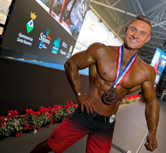 Луганський бодибілдер виборов бронзу на чемпіонаті світу