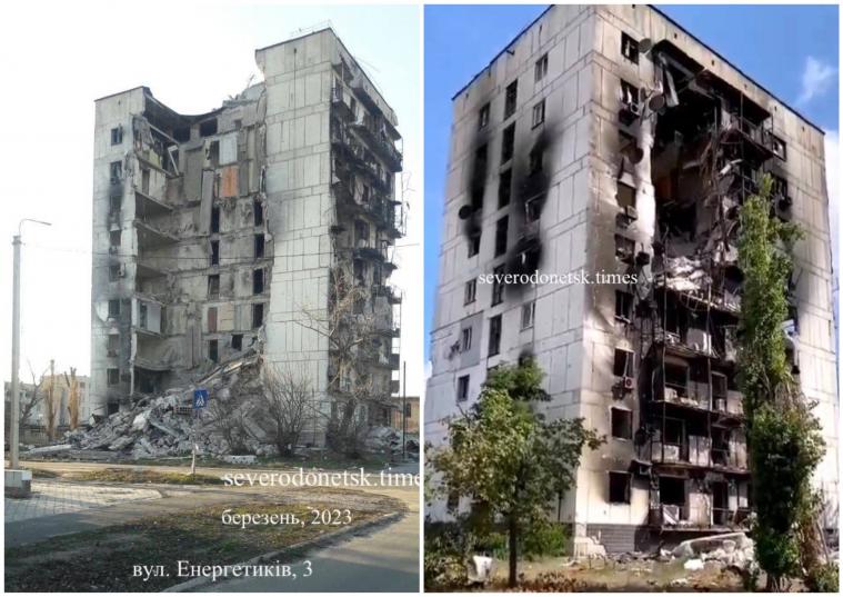 Стрюк про руйнування багатоповерхівок у Сєвєродонецьку: "Вони просто почали падати"