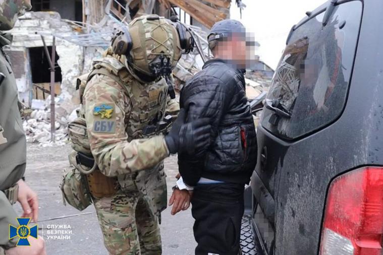 Затримали "коригувальника" військ рф на сході України