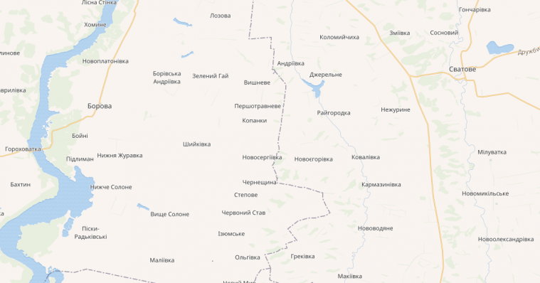 На Луганщині росіяни атакували біля Новоєгорівки