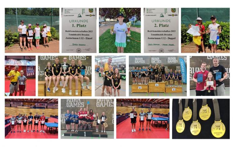 4 золоті та 2 срібні медалі  здобули сєвєродонецькі тенісисти у Німеччині 
