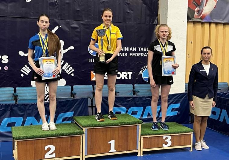 Сєвєродончанка перемогла на чемпіонаті України з настільного тенісу