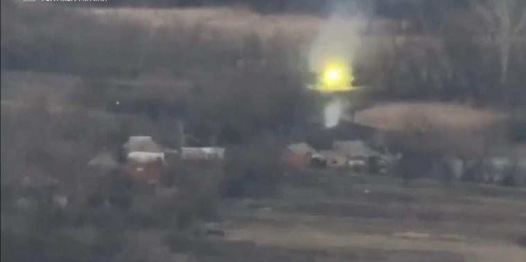 На Луганщині знищили склад із боєкомплектом та вантажівку з окупантами