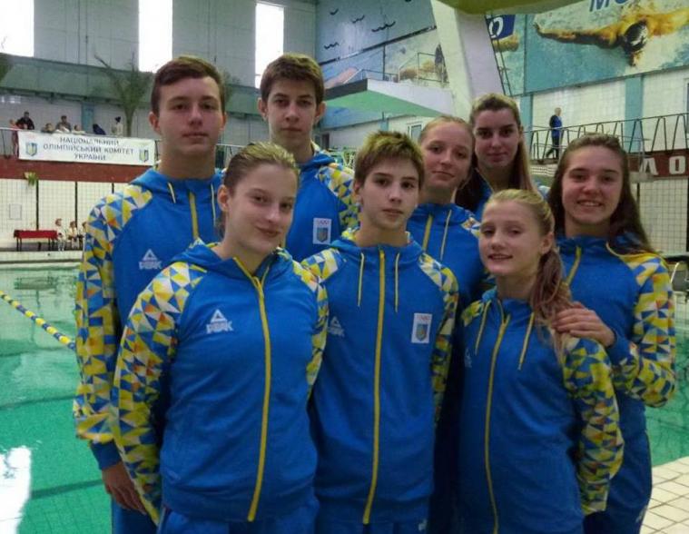 Наші стрибуни у воду привезли зі всеукраїнської першості 18 медалей